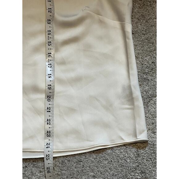 J. Crew NWT 365 Ruffle Neck Shell Satin Crepe Top Women's Size 3X Career Office - Picture 5 of 11